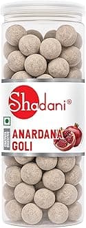 Anardana (Pomegranate) Goli Box - Indian Special Sour and Spices Flavour 200 GR (7.05oz)