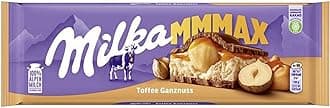 MilkaMilk Chocolate with Whole Hazelnuts, Large Bar 300g