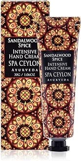 SPA CEYLON Sandalwood Spice Intensive Hand Cream | Natural Ingredients | Hand Lotion | for All Skin Types