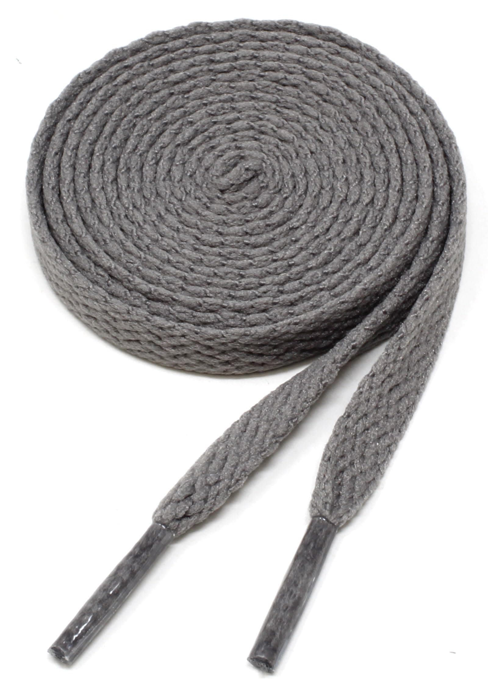 Flat Shoelaces 5/16" Wide Solid Color Strings for Athletic Sneakers Boots & Shoes - 27"-72" Length Shoe Laces