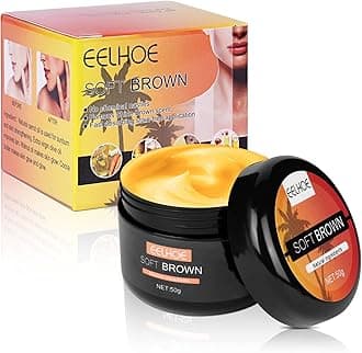 LOPHESelf Tan Body Cream, Premium Sunbed Tanning Accelerator Cream, Longlasting Moisturizing Sunless Tanning Lotion, Self Tanner Cream Fast tanning, Achieve A Natural Tanning, 50g