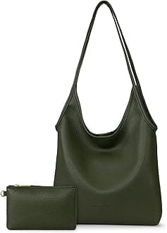 Montana West Slouchy Hobo Bags for Women Soft Designer Shoulder Purses Ladies Top Handle Handbag