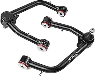 PraOents 2-4” Lift Front Upper Control Arms for 1988-1998 Chevy & GMC K1500 Trucks, Blazer, Tahoe, Suburban, Savana 1500 & Yukon SUVs