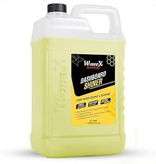 Wavex Dashboard Shiner (5L) Car Dashboard Polish | Car Polish Spray for Interior Plastic, Leather, Vinyl & Rubber | Dashboard Polish for High Shine & Protection