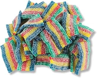 Sour Power SNAX Premium Mini Candy Belts, Sour Power Quattro, 6.6 lb (Pack of 3)