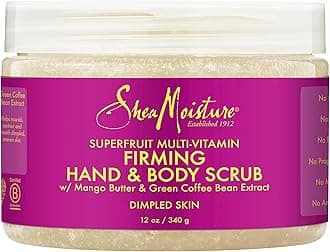SheaMoisture Hand & Body Exfoliator SuperFruit Complex Exfoliating Scrub for Dry Skin with Shea Butter 12 oz