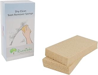 Dry Cleaning Soot Eraser Sponge - (2-Pack) Smoke, Soot, Dust and Dirt Remover