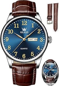 Brown Leather Watches for Men
