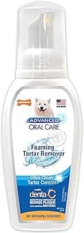 Advanced Oral Care Pet Dental Foam Tartar Remover & Breath Freshener for Dogs, Dog Teeth-Cleaning, 4 oz.