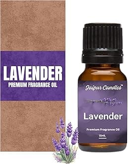 Lavender Fragrance Oil | 15 ml | Aroma Oil for Home Fragrance | Best for Aromatherapy | Use in Diffusers, Candles, Air Fresheners (15ML, Lavender)