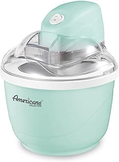 Americana Collection Elite EIM520M 1-Quart Automatic Ice Cream Maker, Homemade Frozen Yogurt, Sorbet, Jelly, Recipes, Mint