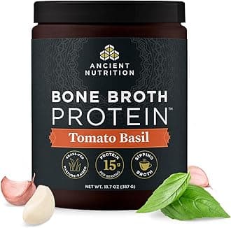 Bone Broth Protein Powder Savory Soups (Tomato Basil)