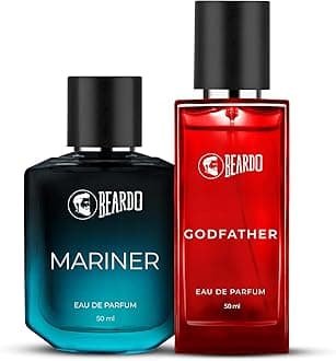The Everyday Combo- GodFather & Mariner Perfume for Men (50ml x 2) | Long Lasting Fragrance | Long Lasting Perfume for Men | Gift for Men | Gift for Friend