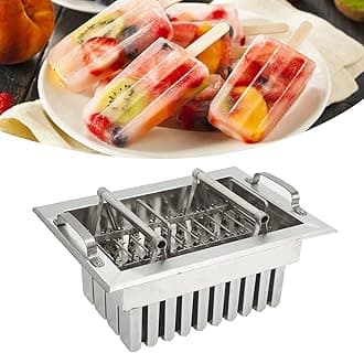 40pcs Stainless Steel DIY Large Capacity Machine Commercial Ice Cream Maker, Lolly Frozen Ice Cream Maker Home Use