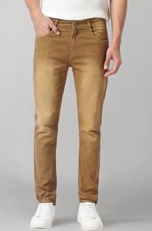 Urbano Fashion Men's Slim Fit Mid Rise Denim Jeans Stretchable