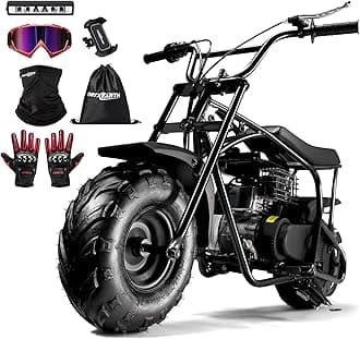 - Oryxearth Mini Dirt Bike for Kids, 105CC 4-Stroke Kid Gas Powered Off-Road Pocket Pit Trail Motorcycle W/EPA Approved, Up to 28 Mph Weight Support 185 LBS, for Adults and Teens