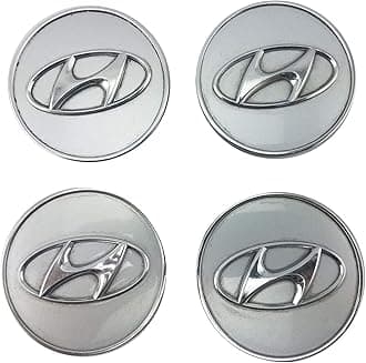 Set of 4 OEM Center Caps for 2010-2014 Hyundai Azera Elantra Santa Fe Tuscon Veracruz 52960-2S250
