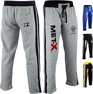 Joggers Men Sweatpants UK, Work Trousers Mens Tracksuit Jogging Bottoms with Pockets, Running Leggings Loose Fit Lounge Track Pyjamas Pants, Workout Training Gym Casual Clothes