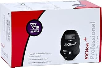 A1C Now+ Multi-Test Blood Glucose Monitor (10 tests/box)