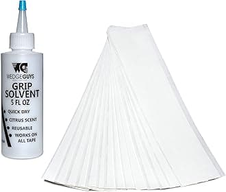 Golf Grip Kits for Regripping Golf Clubs - Professional Quality - Options Include Hook Blade, 15 or 30 Grip Tape Strips, 5 or 8 oz Grip Solvent & Rubber Vise Clamp