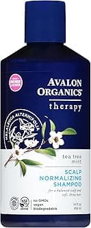 Avalon Organic Botanicals Shampoo Tea Tree Mint Treatment, 415 ml (並行輸入品)