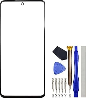 Outer Glass Screen Replacement for Samsung Galaxy S20 FE 2022 SM-G781NK SM-G781NK22 Black