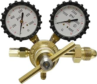 Uniweld RHP800 Nitrogen Regulator with 0-800 psi Delivery Pressure, 2"