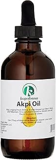 Akpi Oil | Ricinodendron heudelotii |Cold Pressed | Organic| Extra Virgin 4oz
