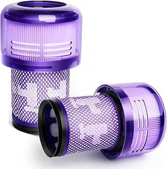 Replacement Filters for Dyson V12 Detect Slim, V12 Slim, SV30, SV34, SV35 Cordless Vacuum Cleaners, Compare to Part 971517-01 (Not for SV12 & V15 Vacuums)