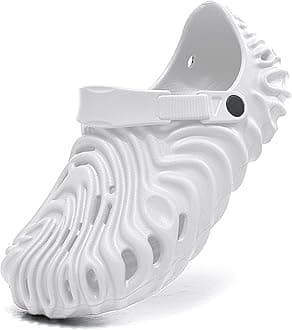 - Kraasa Extra Soft Men's Casual Sports Clogs/Sandals with Adjustable Back Strap for Adult | Comfortable & Lightweight| Stylish & Anti-Skid| Waterproof & Everyday Use Mules for Gents/Boys