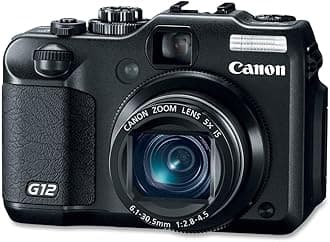 Canon G12 10 MP Digital Camera with 5x Optical Image Stabilized Zoom and 2.8 Inch Vari-Angle LCD