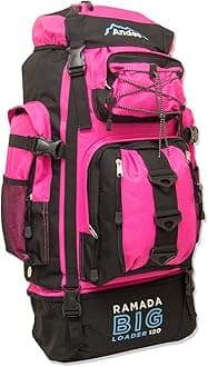 Ramada 120L Extra Large Hiking Camping Backpack/Rucksack Luggage Bag