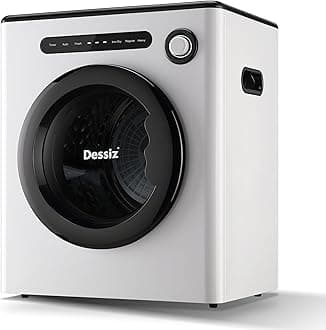 1.6 Cu.Ft.,11LBS Compact Dryer 950W Portable Clothes Dryer Machine with Stainless Steel Drum and Exhaust Hose,Dryer for RVs, Apartments,Dorm Rooms- Quiet, Sturdy,Easy to Use and LED Display