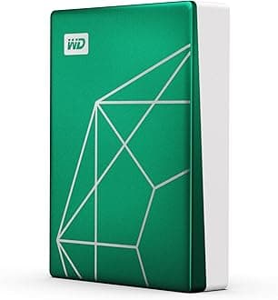 WD 6TB My Passport Ultra, Portable external storage, External hard drive, Software with defense against ransomware, backup and password protection - 20th Emerald Anniversay Edition
