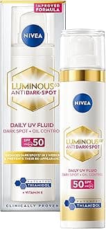 – Cellular Luminous 630 Anti Dark-Spot Daily UV Fluid Face SPF 50 (40ml), Protects From Dark-Spots, Hyperpigmentation and Photoageing, Face Moisturiser with Hyaluronic Acid and Vitamin E