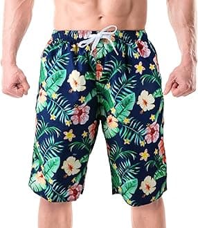 Mens Swimming Trunks Swim Trunks Quick Dry Swim Shorts with Mesh Lining Funny Swimwear Bathing Suits