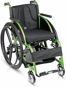 LEISURE Lightweight Sports Wheelchair - Folding Active Series | Seat Width 16 Inch