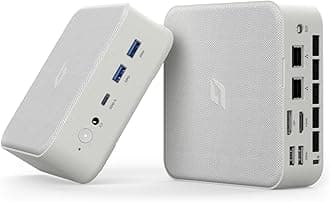 Ubuntu Linux Mini PC, AMD Ryzen 7 5700U (8C/16T, up to 4.3Ghz), Mini Computers 16GB DDR4 RAM 2TB PCIe SSD, Dual LAN Mini Gaming PC 4K Triple Display Mini Desktop WiFi/BT5.0/USB3.0/HDMI+DP