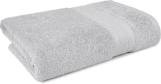 Trident Soft Comfort Air Rich 100% Cotton Towels for Bath, 500 GSM Large Size Bathroom Towels for Men/Women, 1 Piece Bath Towel (69cm x 137cm), Silver