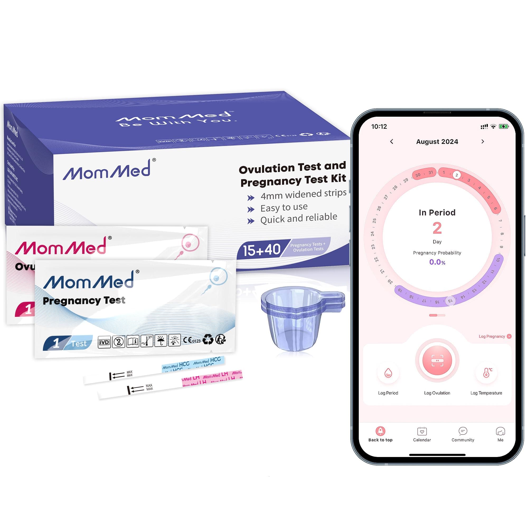 MOMMED Ovulation Test Kit HCG15-LH40