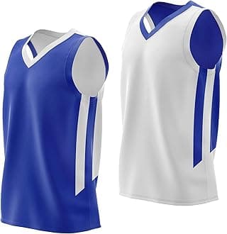 Liberty Imports Reversible Men's Mesh Athletic Basketball Jersey Single for Team Scrimmage