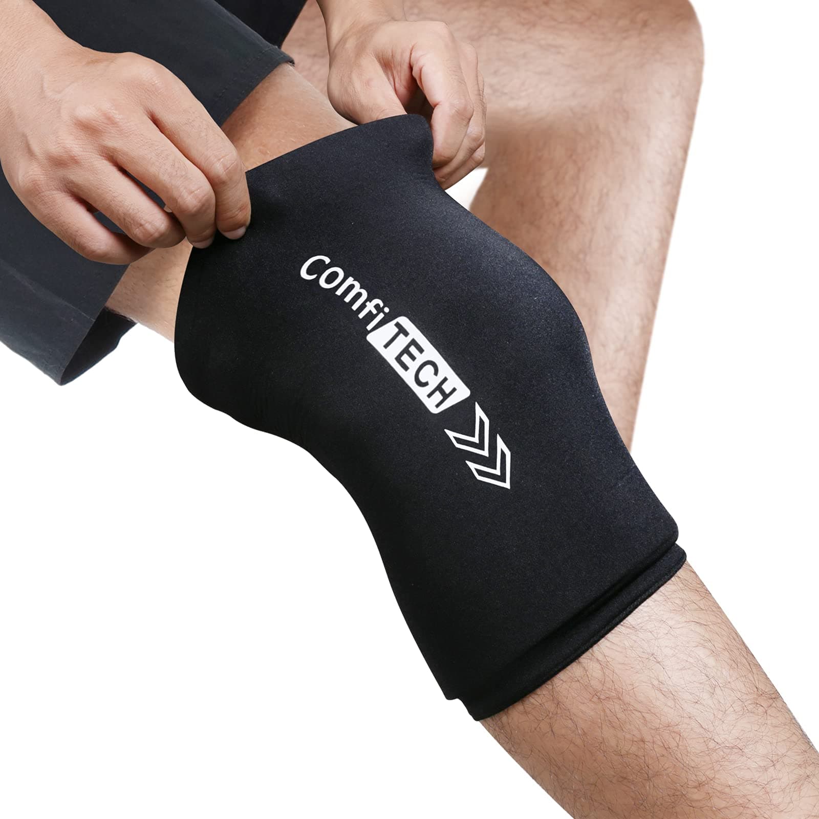 ComfitechKnee Ice Sleeve for Cooling Application, Flexible Cold Gel Pack Reusable, Large
