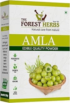 Forest Herbs 100% Natural Organic Amla Powder For Hair Growth - 100 Grams