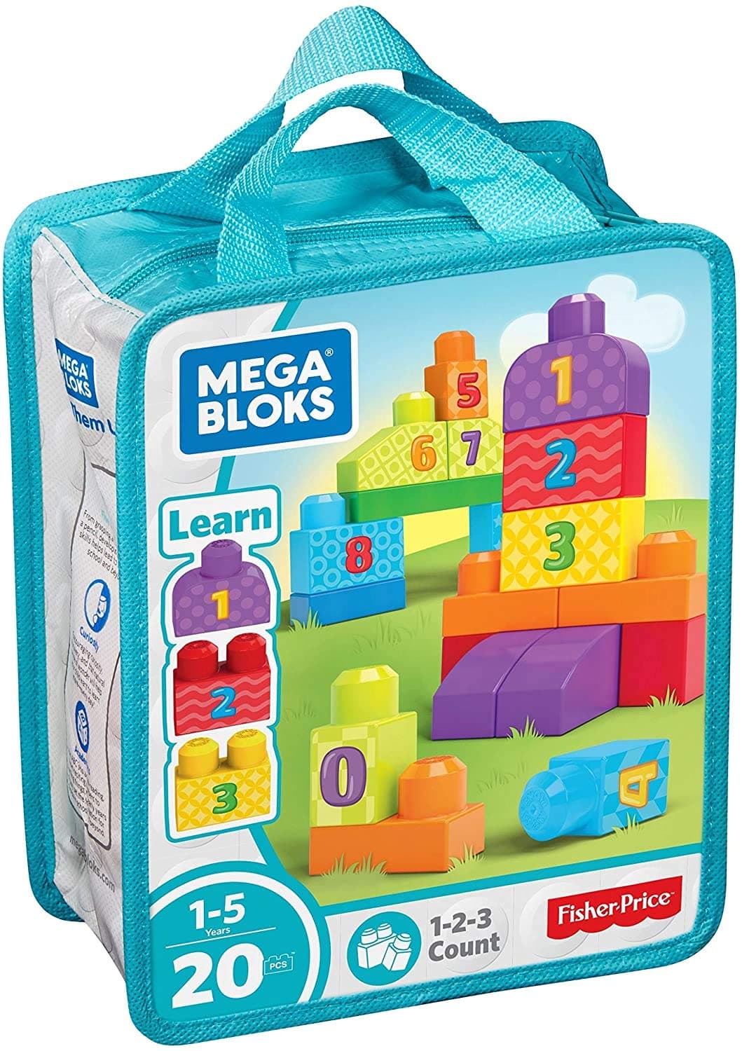 Mega Blocks 887961258950 First Builders 123 Count