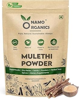Mulethi Powder - 500 Gm - Yashtimadhu - Double Filtered 100% Liquorice Powder for face and eating (throat)