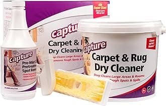 Carpet Total Care Kit 400 - Home Couch and Upholstery, Car Rug, Dogs & Cats Pet Carpet Cleaner Solution - Strength Odor Eliminator, Stains Spot Remover, Non Liquid & No Harsh Chemical