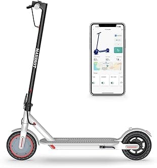 Electric Scooter for Adults, 8.5/10/14" Tires, 19/22Mph, 350W/500W Motor, 21-28 Miles Range, Folding E-Scooter with Dual Suspension,APP Control