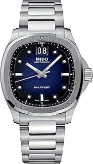 Multifort TV Big Date - Swiss Automatic Watch for Men - Blue Dial - Case 40mm - M0495261104100