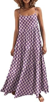 ANRABESS Women Summer Casual Loose Sleeveless Sundress Spaghetti Strap Flowy Boho Linen Beach Vacation Maxi Long Dress