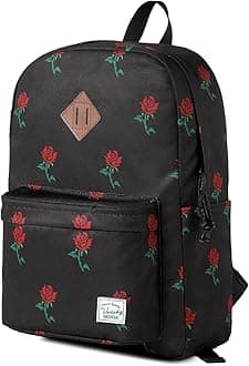 VASCHY Teenager School Backpack, Waterproof 20L for Institute/University, Laptop 15.6", Lightweight and Comfortable Unisex